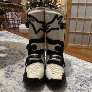 ALPINESTARS Black White Motocross boots woman